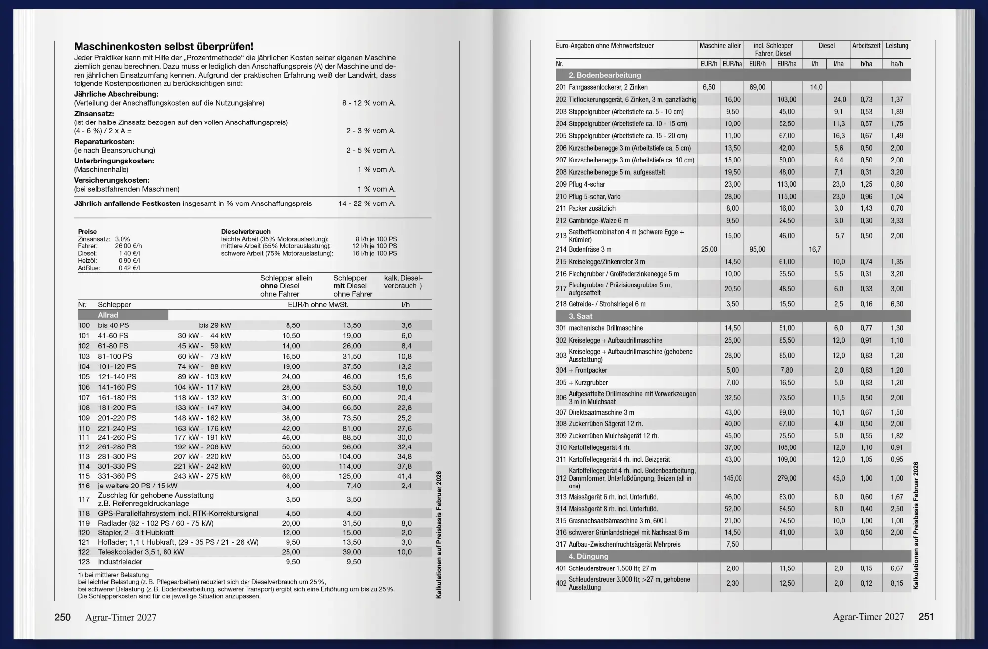 Bild: 9783784358376 | Agrar-Timer 2027 | Josef Bunge (u. a.) | Kalender | 232 S. | Deutsch