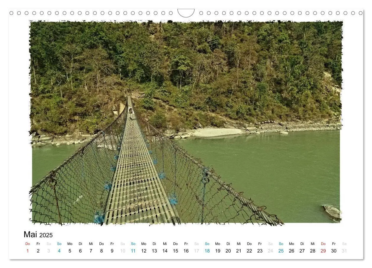 Bild: 9783435558476 | NEPAL GREAT HIMALAYA TRAIL - KULTUR ROUTE (Wandkalender 2025 DIN A3...