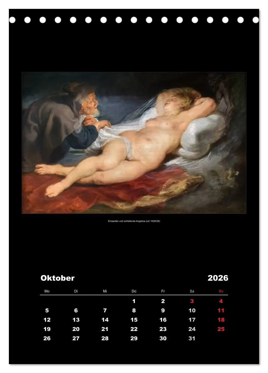 Bild: 9783516428476 | Peter Paul Rubens - Rubens (Tischkalender 2026 DIN A5 hoch),...