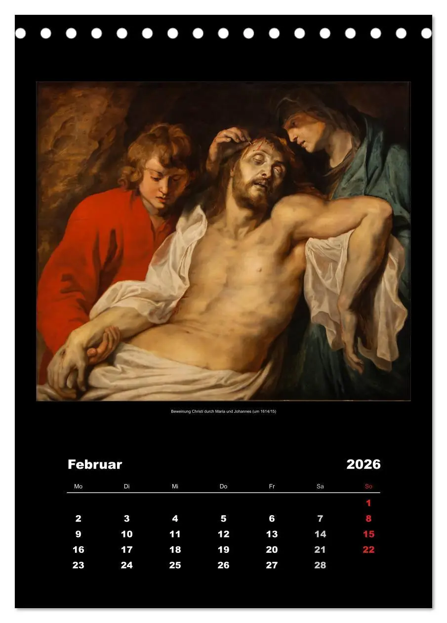 Bild: 9783516428476 | Peter Paul Rubens - Rubens (Tischkalender 2026 DIN A5 hoch),...