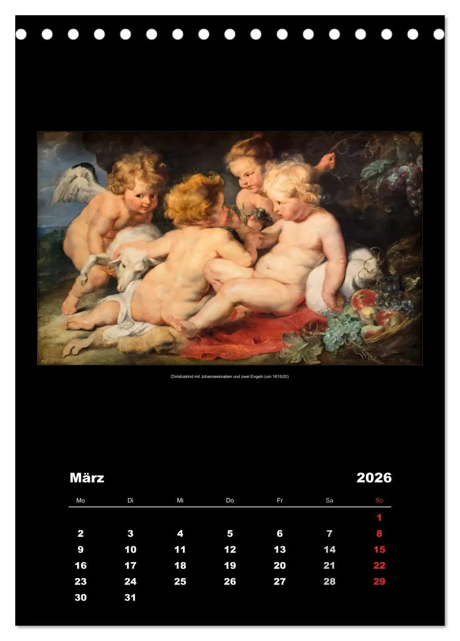 Bild: 9783516428476 | Peter Paul Rubens - Rubens (Tischkalender 2026 DIN A5 hoch),...