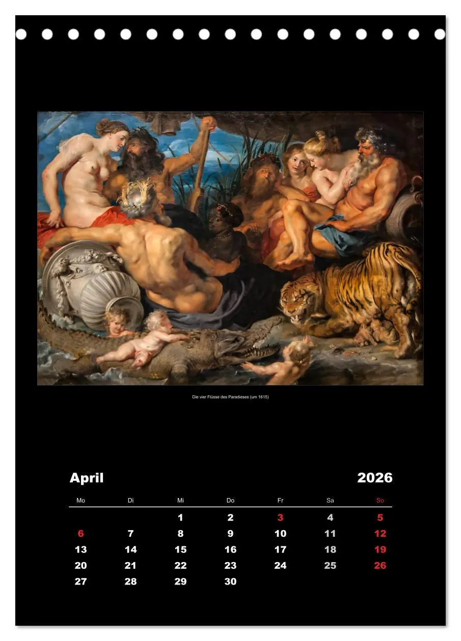Bild: 9783516428476 | Peter Paul Rubens - Rubens (Tischkalender 2026 DIN A5 hoch),...
