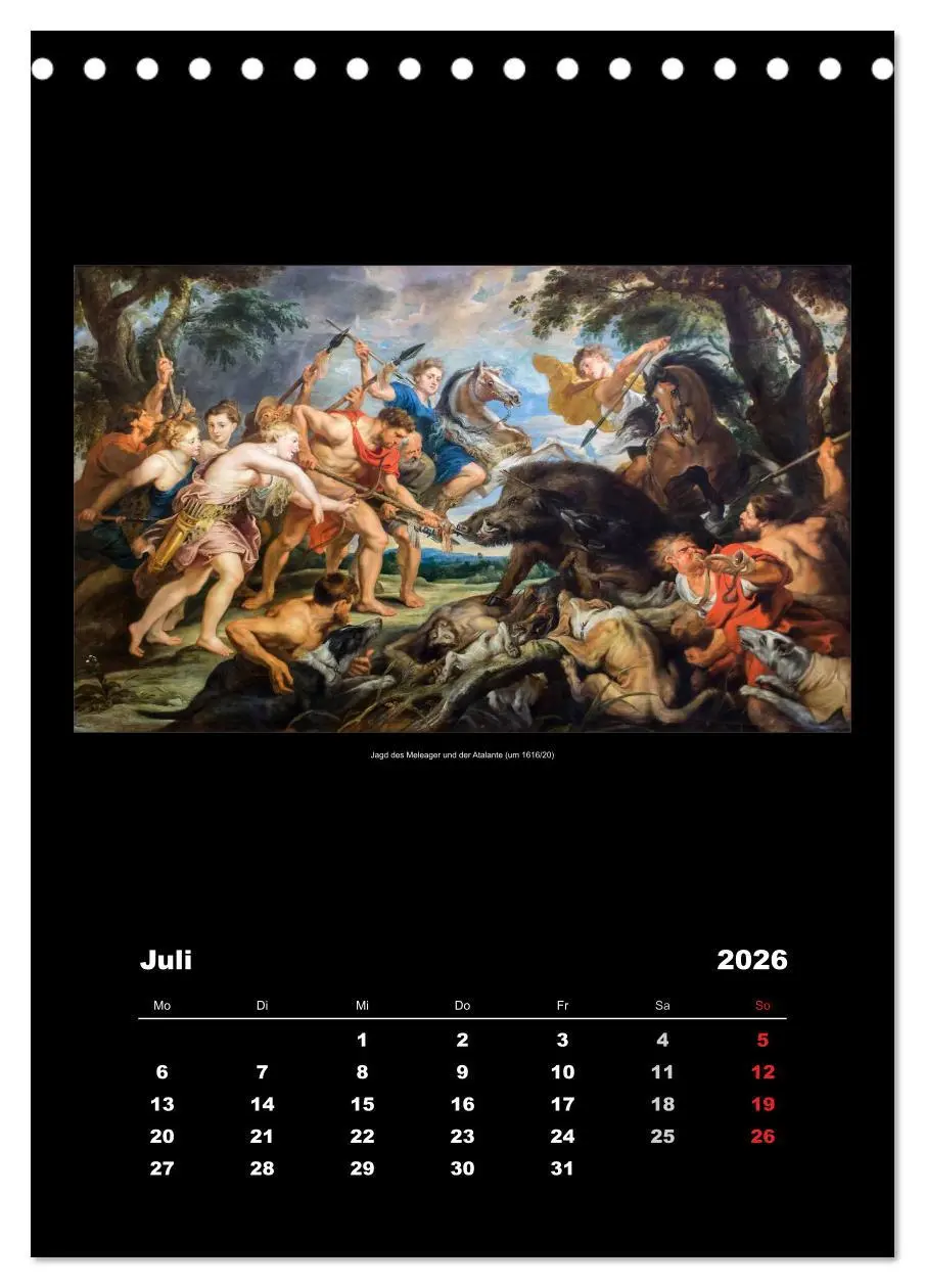 Bild: 9783516428476 | Peter Paul Rubens - Rubens (Tischkalender 2026 DIN A5 hoch),...