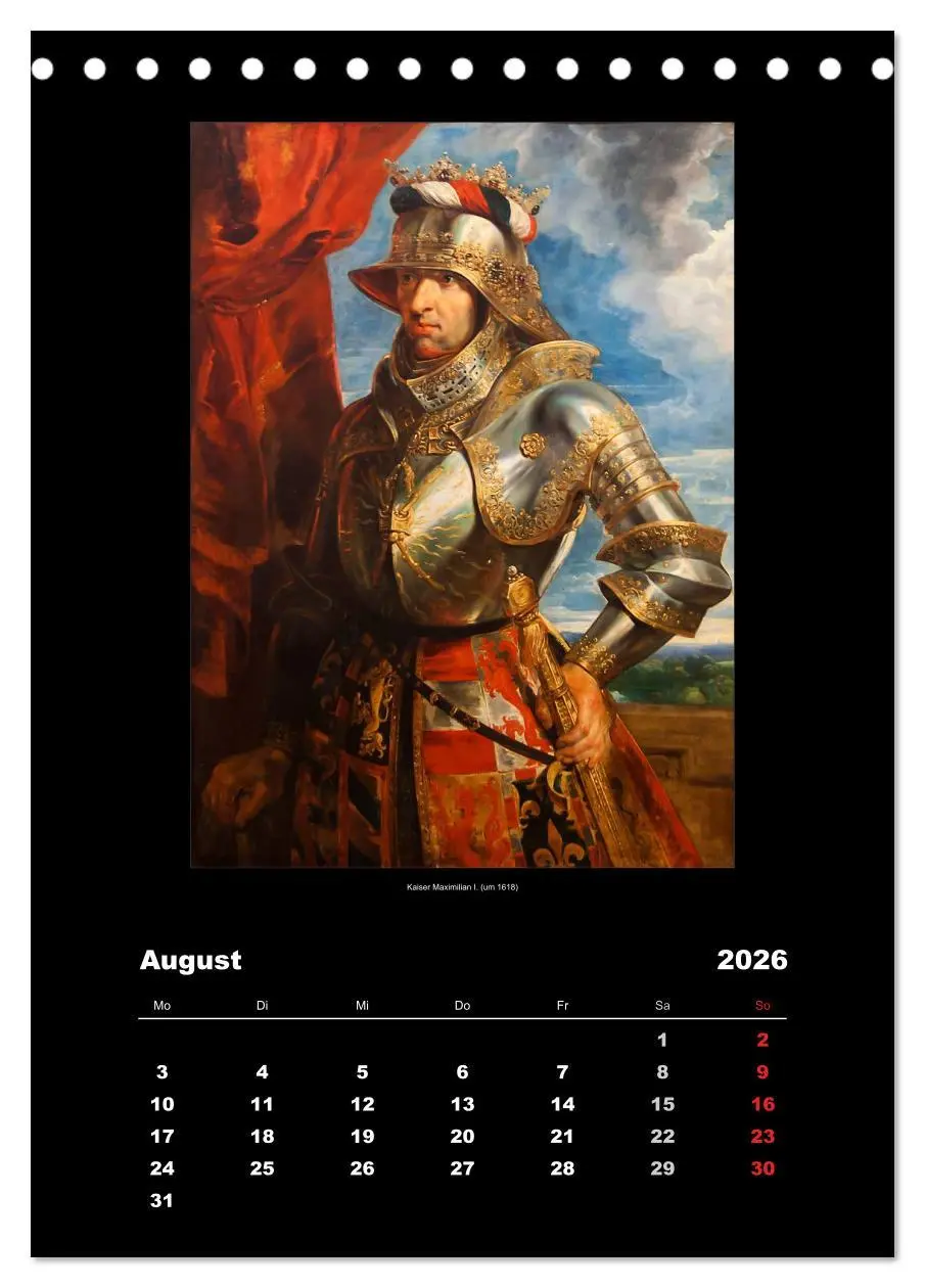 Bild: 9783516428476 | Peter Paul Rubens - Rubens (Tischkalender 2026 DIN A5 hoch),...