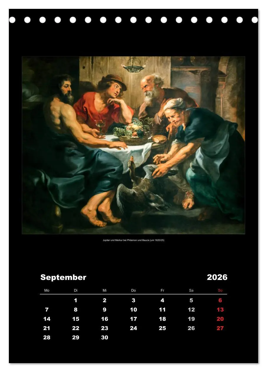 Bild: 9783516428476 | Peter Paul Rubens - Rubens (Tischkalender 2026 DIN A5 hoch),...