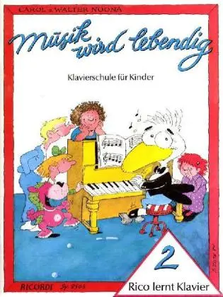 Cover: 9783931788476 | Rico lernt Klavier. Bd.2 | Klavierschule für Kinder | Noona (u. a.)