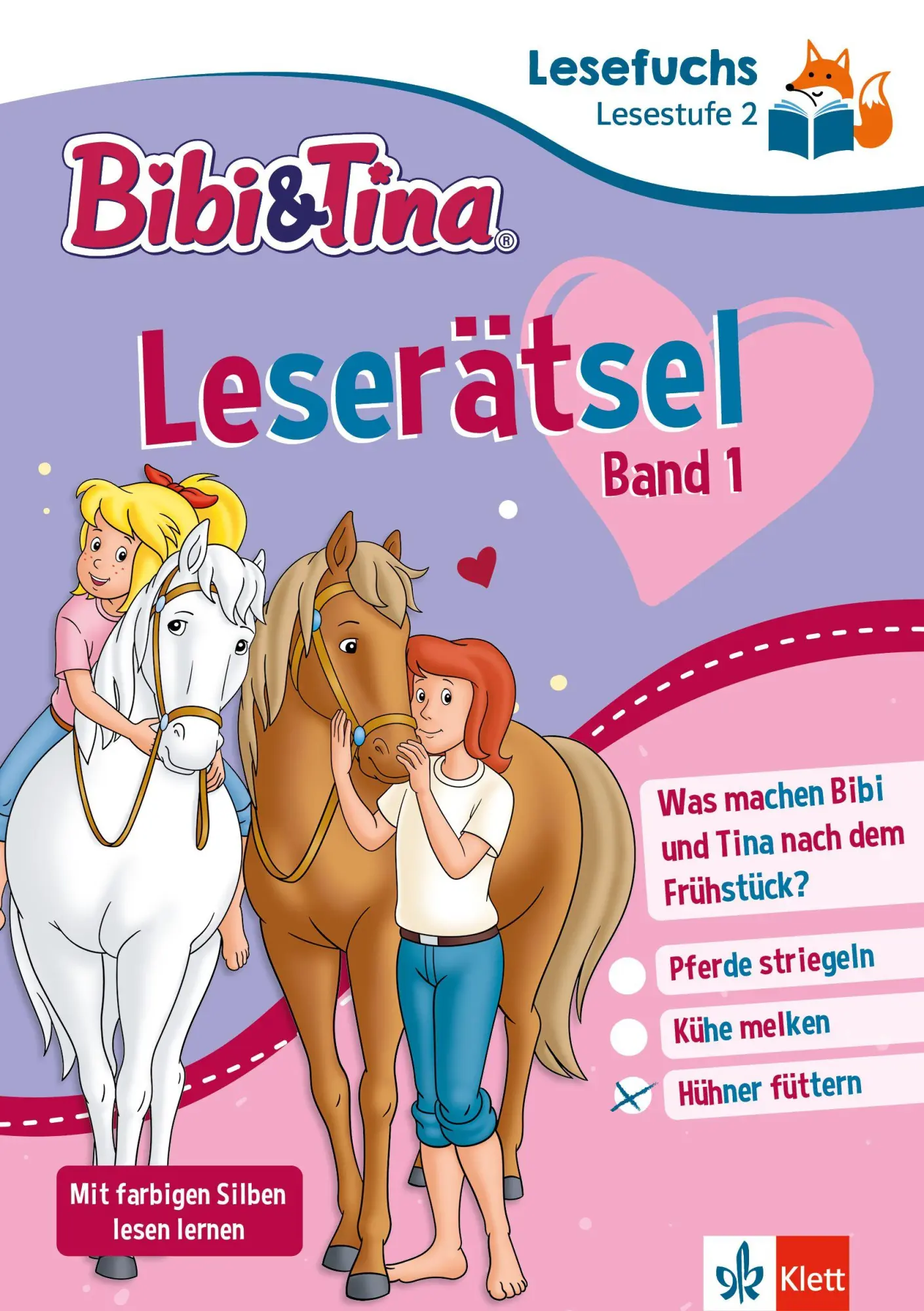Cover: 9783129498576 | Lesefuchs Bibi &amp; Tina: Leserätsel Lesestufe 2, Band 1 | Taschenbuch