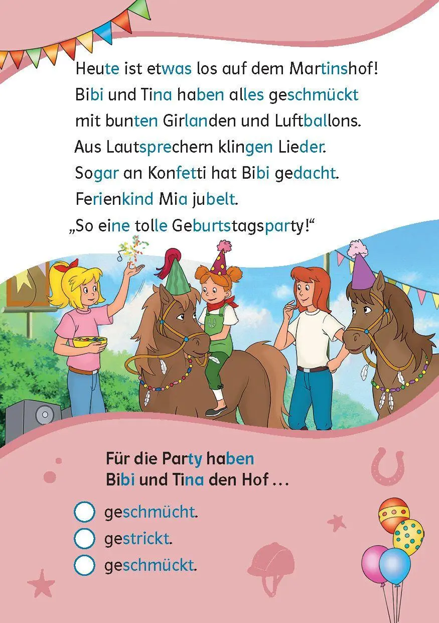Bild: 9783129498576 | Lesefuchs Bibi &amp; Tina: Leserätsel Lesestufe 2, Band 1 | Taschenbuch