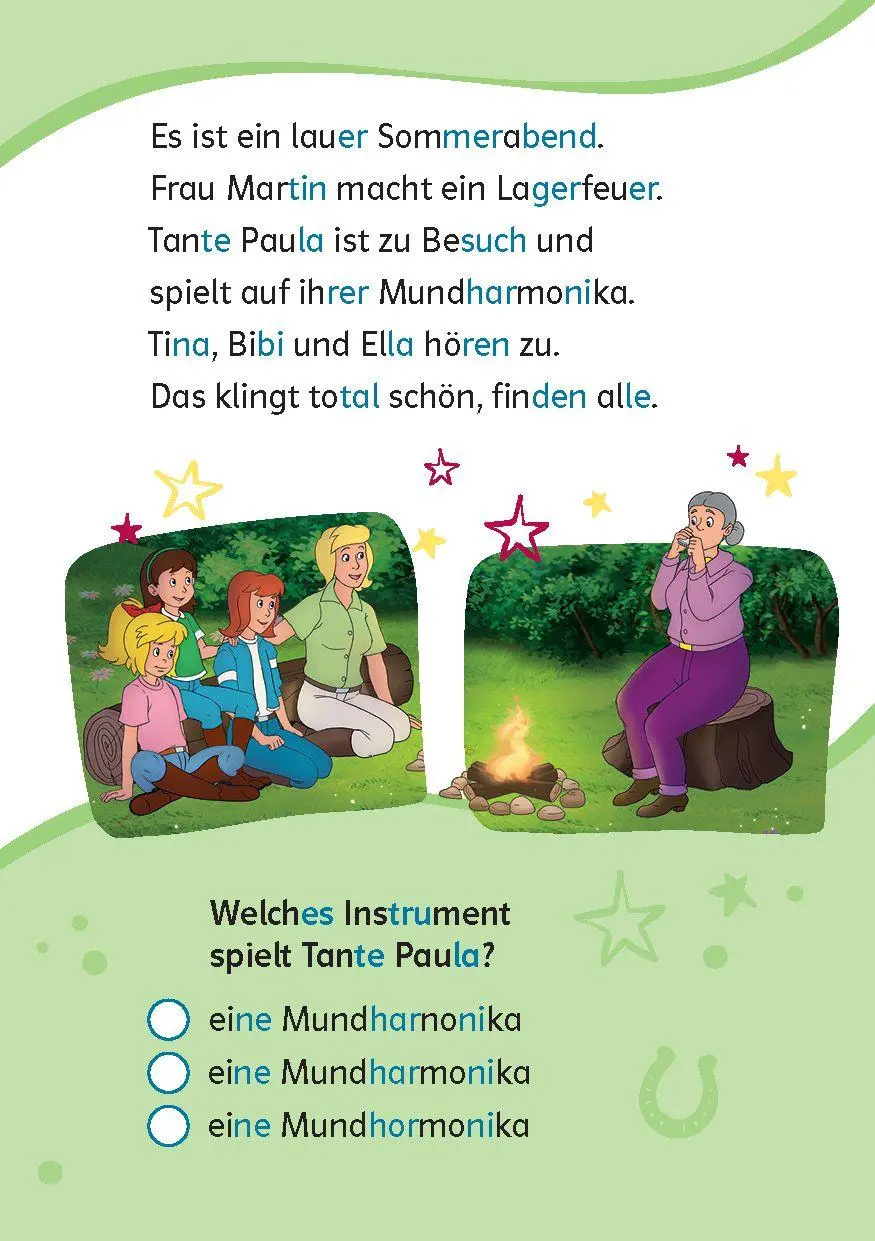 Bild: 9783129498576 | Lesefuchs Bibi &amp; Tina: Leserätsel Lesestufe 2, Band 1 | Taschenbuch