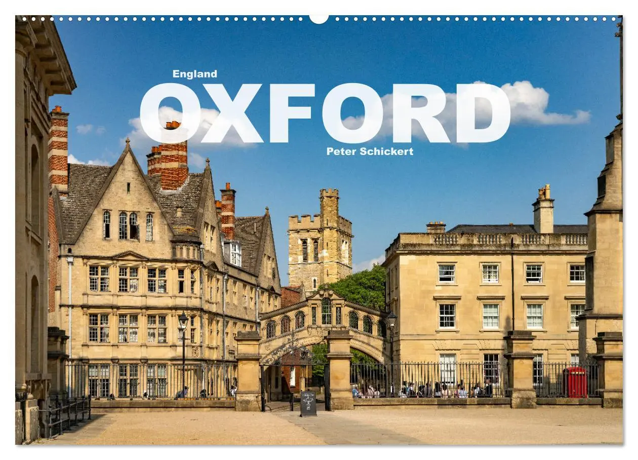 Cover: 9783457498576 | England - Oxford (Wandkalender 2026 DIN A2 quer), CALVENDO...