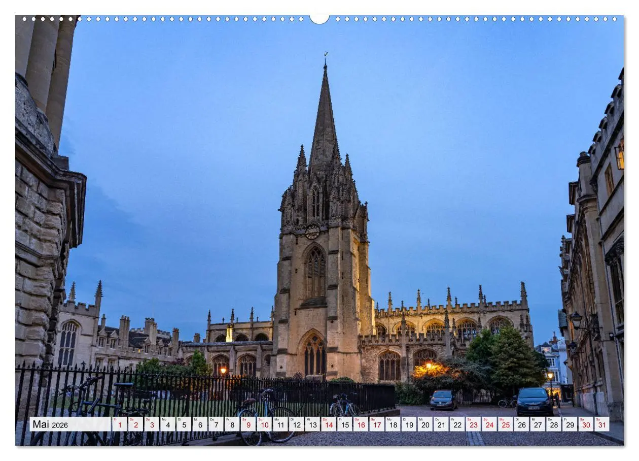 Bild: 9783457498576 | England - Oxford (Wandkalender 2026 DIN A2 quer), CALVENDO...