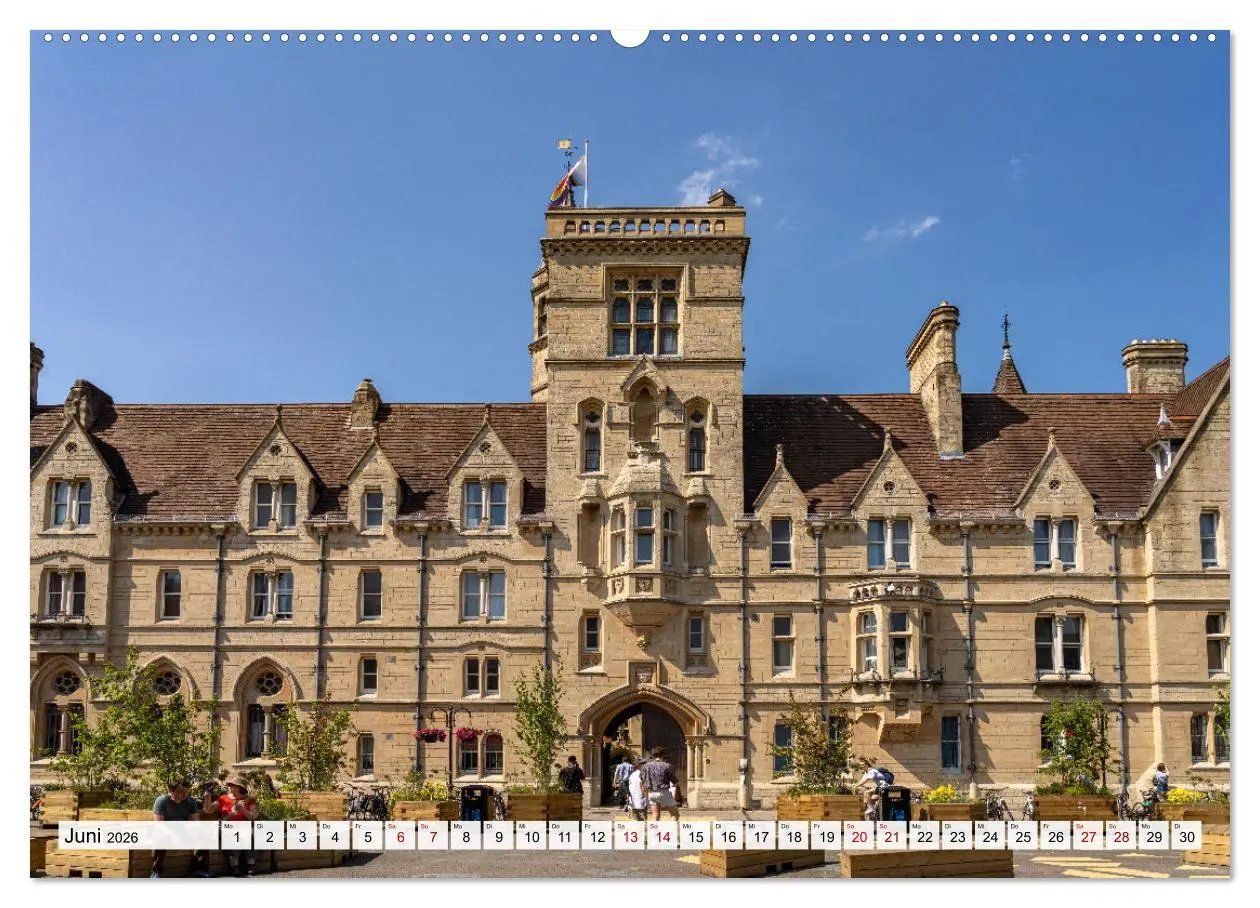 Bild: 9783457498576 | England - Oxford (Wandkalender 2026 DIN A2 quer), CALVENDO...