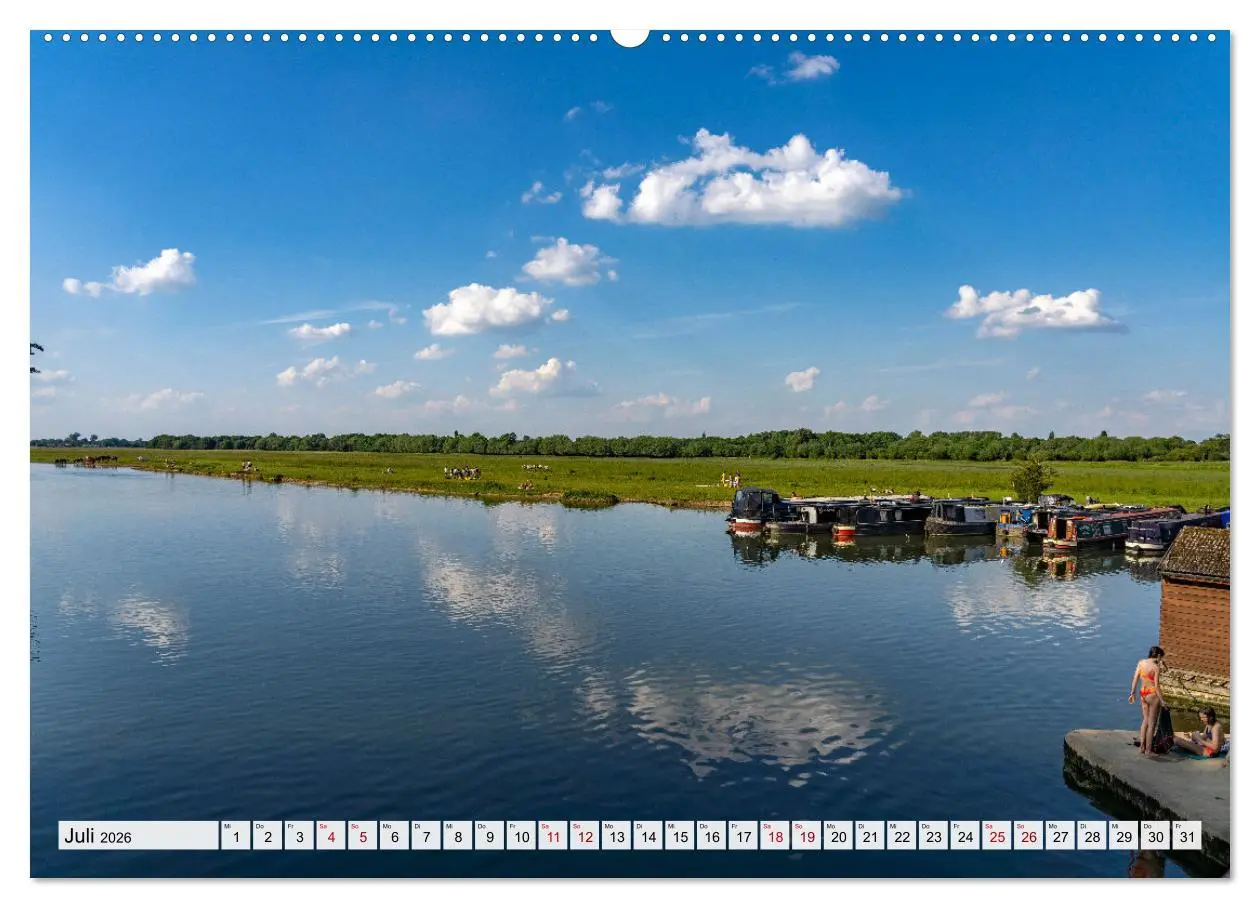 Bild: 9783457498576 | England - Oxford (Wandkalender 2026 DIN A2 quer), CALVENDO...