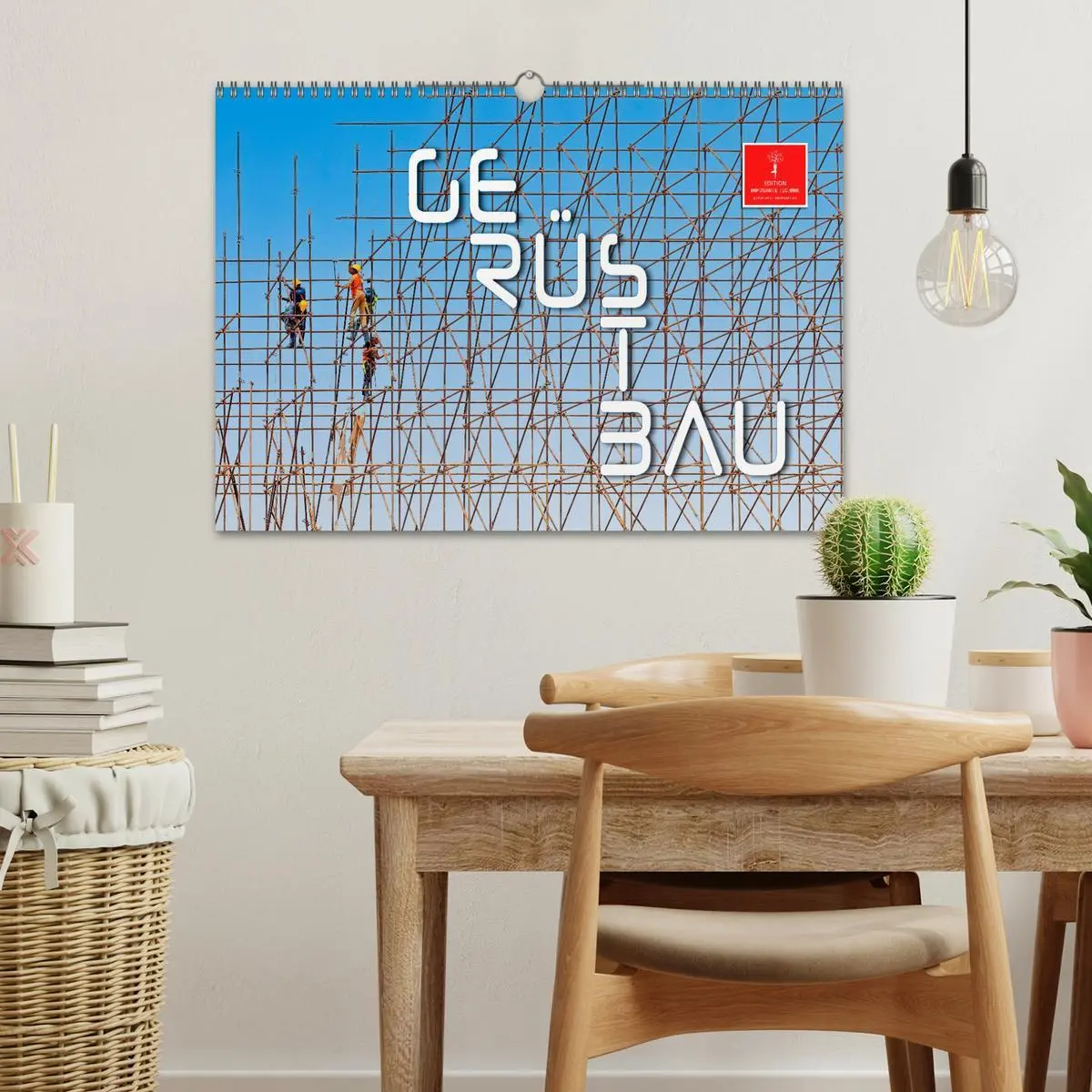 Bild: 9783457568576 | Gerüstbau (Wandkalender 2026 DIN A3 quer), CALVENDO Monatskalender