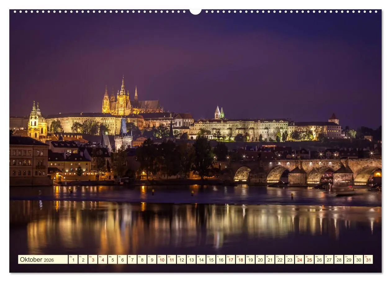 Bild: 9783457878576 | Die schöne Stadt Prag (Wandkalender 2026 DIN A2 quer), CALVENDO...