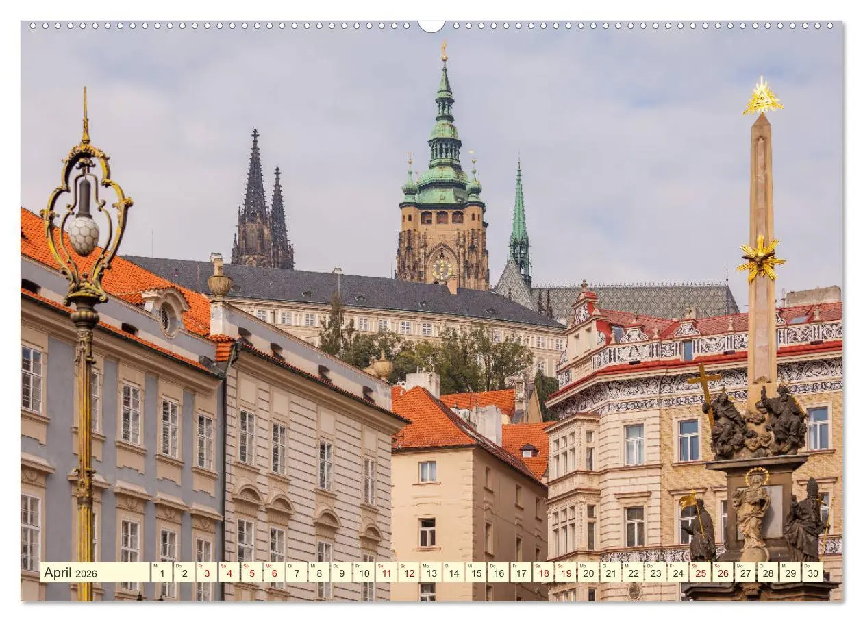 Bild: 9783457878576 | Die schöne Stadt Prag (Wandkalender 2026 DIN A2 quer), CALVENDO...