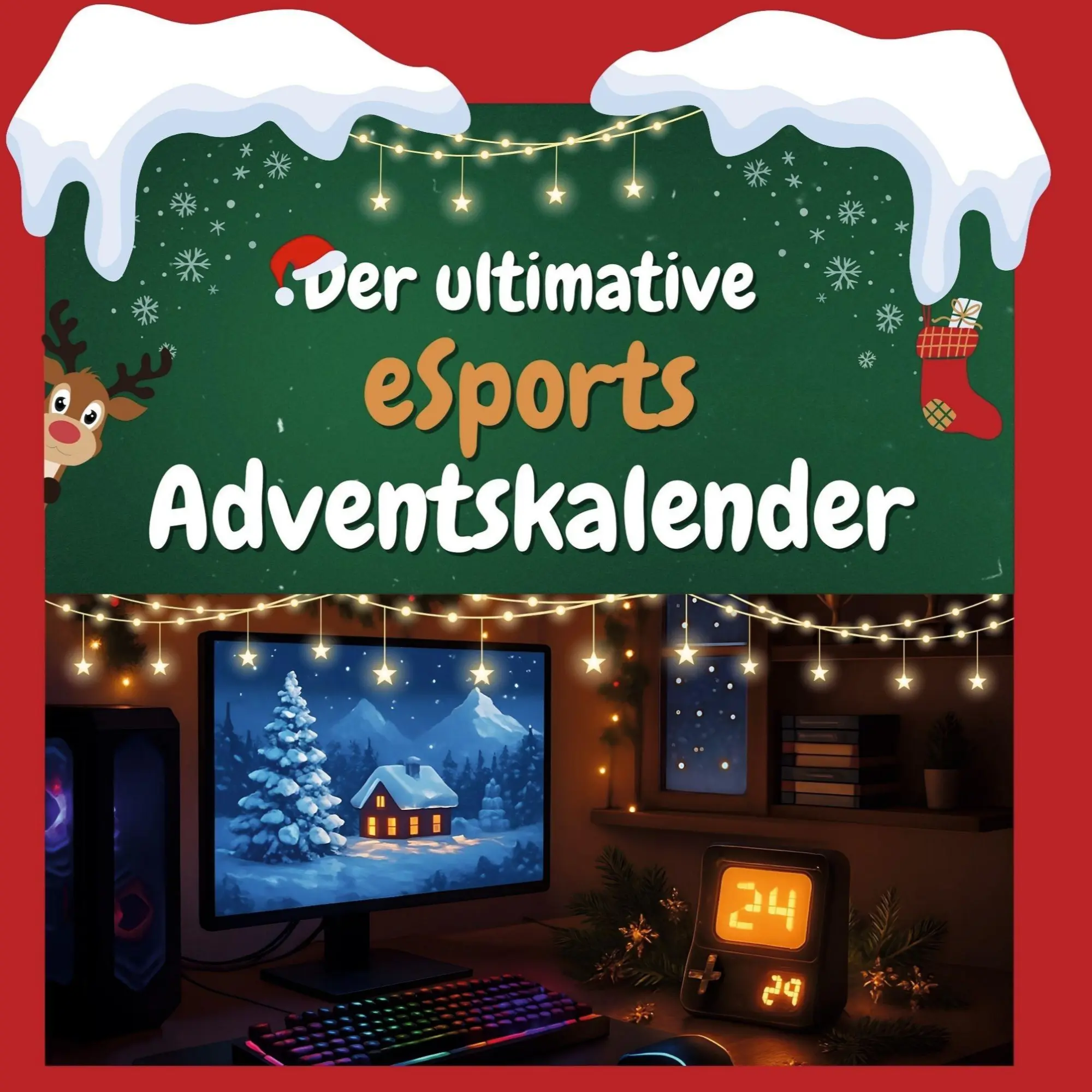 Cover: 9783695308576 | Der ultimative eSports-Adventskalender | Olivia Frank | Taschenbuch