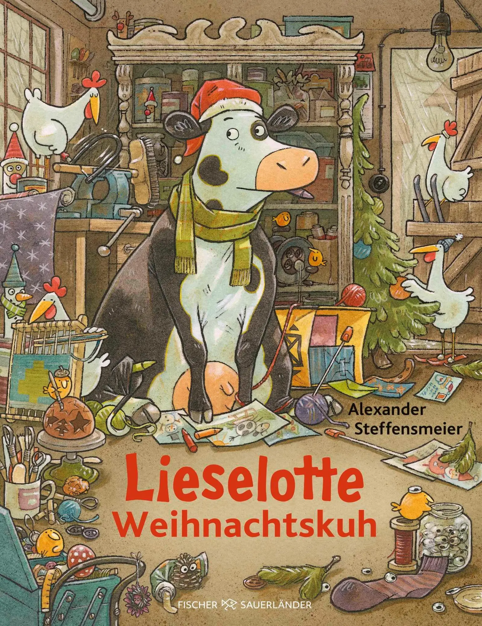 Cover: 9783737358576 | Lieselotte Weihnachtskuh | Alexander Steffensmeier | Buch | 32 S.