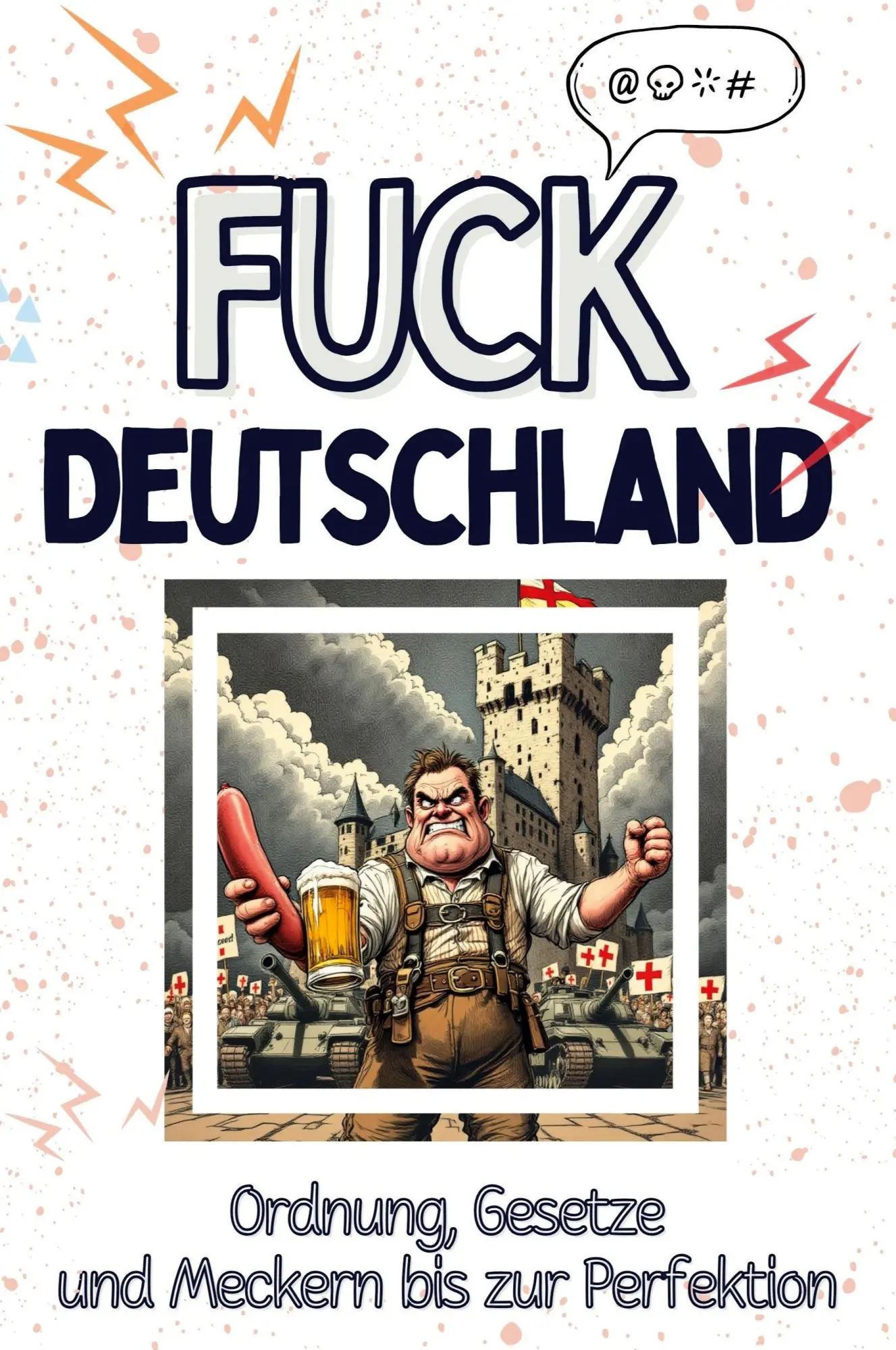 Cover: 9783759138576 | Fuck Deutschland | Ordnung, Gesetze und Meckern bis zur Perfektion