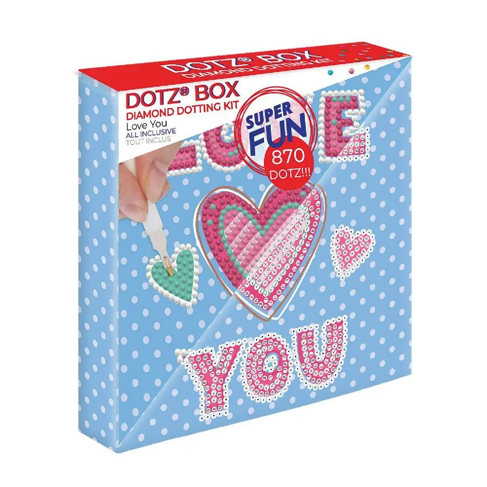 Cover: 4895225918676 | DIAMOND DOTZ - Diamond Painting Liebe dich | Kit (Bastelset) | 2591867