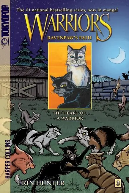 Cover: 9780061688676 | Warriors: Ravenpaw's Path #3: The Heart of a Warrior | Erin Hunter