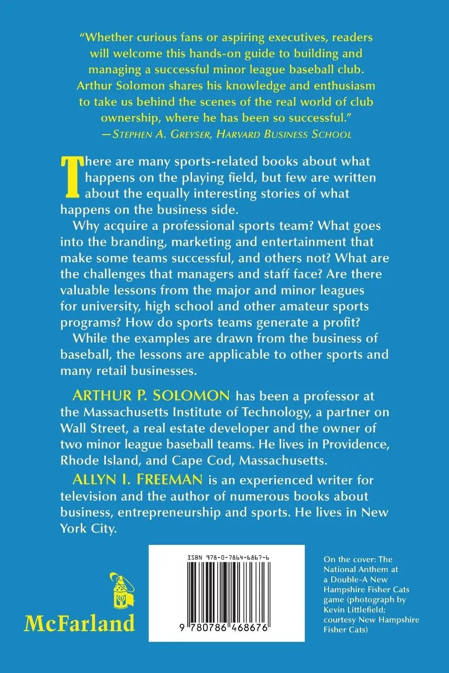 Rückseite: 9780786468676 | Making It in the Minors | Arthur P. Solomon (u. a.) | Taschenbuch