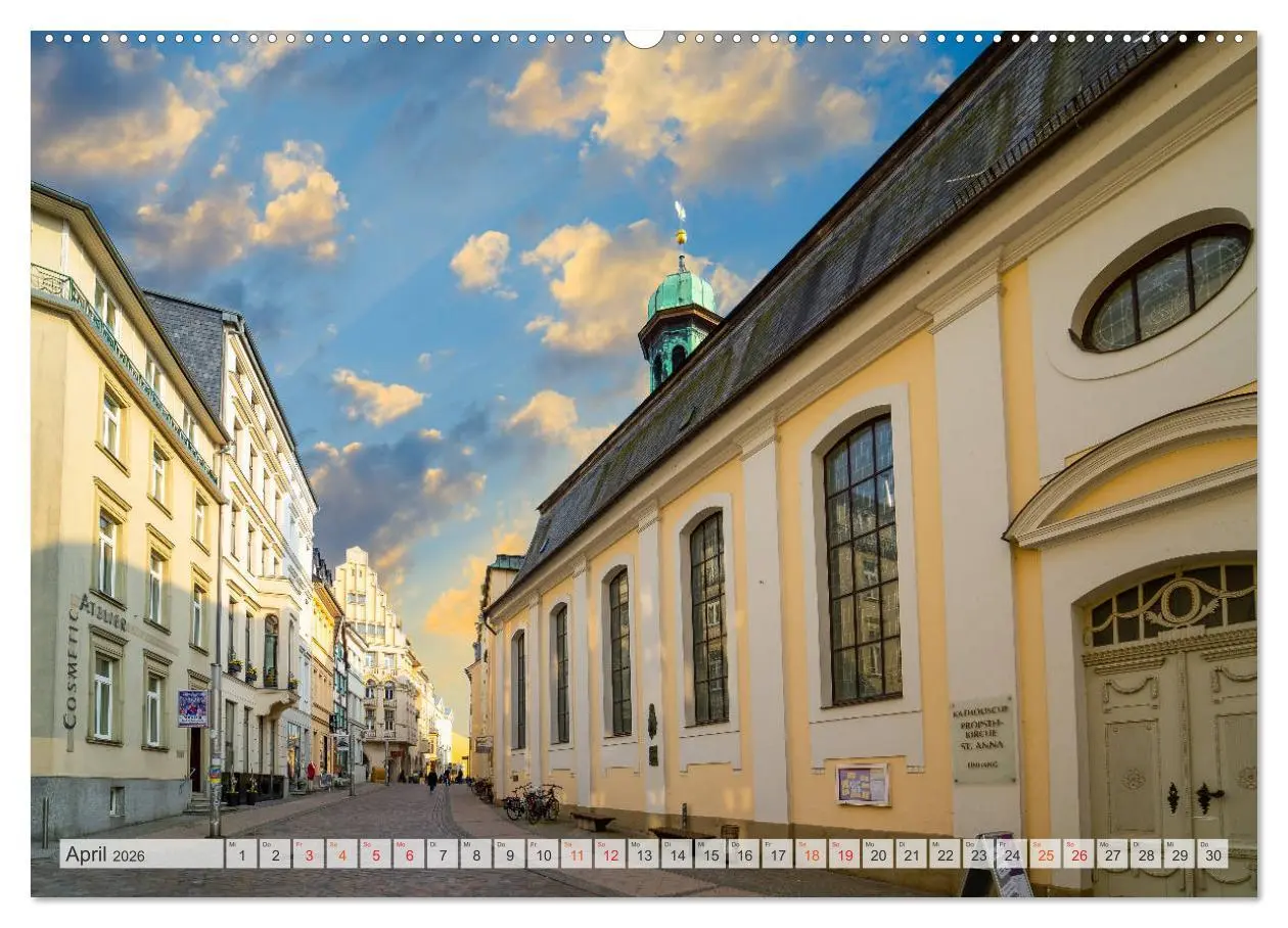 Bild: 9783457798676 | Wunderschönes Schwerin (Wandkalender 2026 DIN A2 quer), CALVENDO...