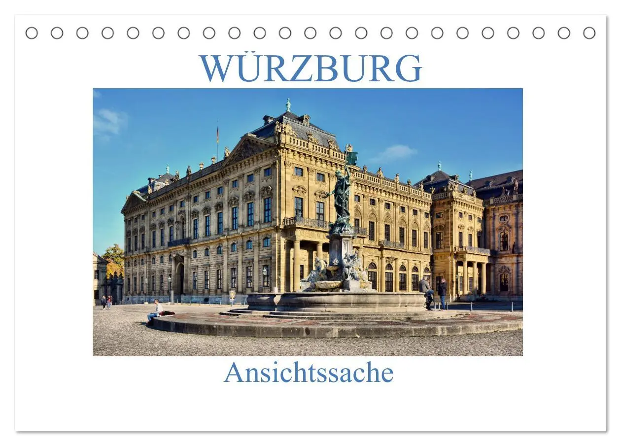 Cover: 9783457868676 | Würzburg - Ansichtssache (Tischkalender 2026 DIN A5 quer), CALVENDO...