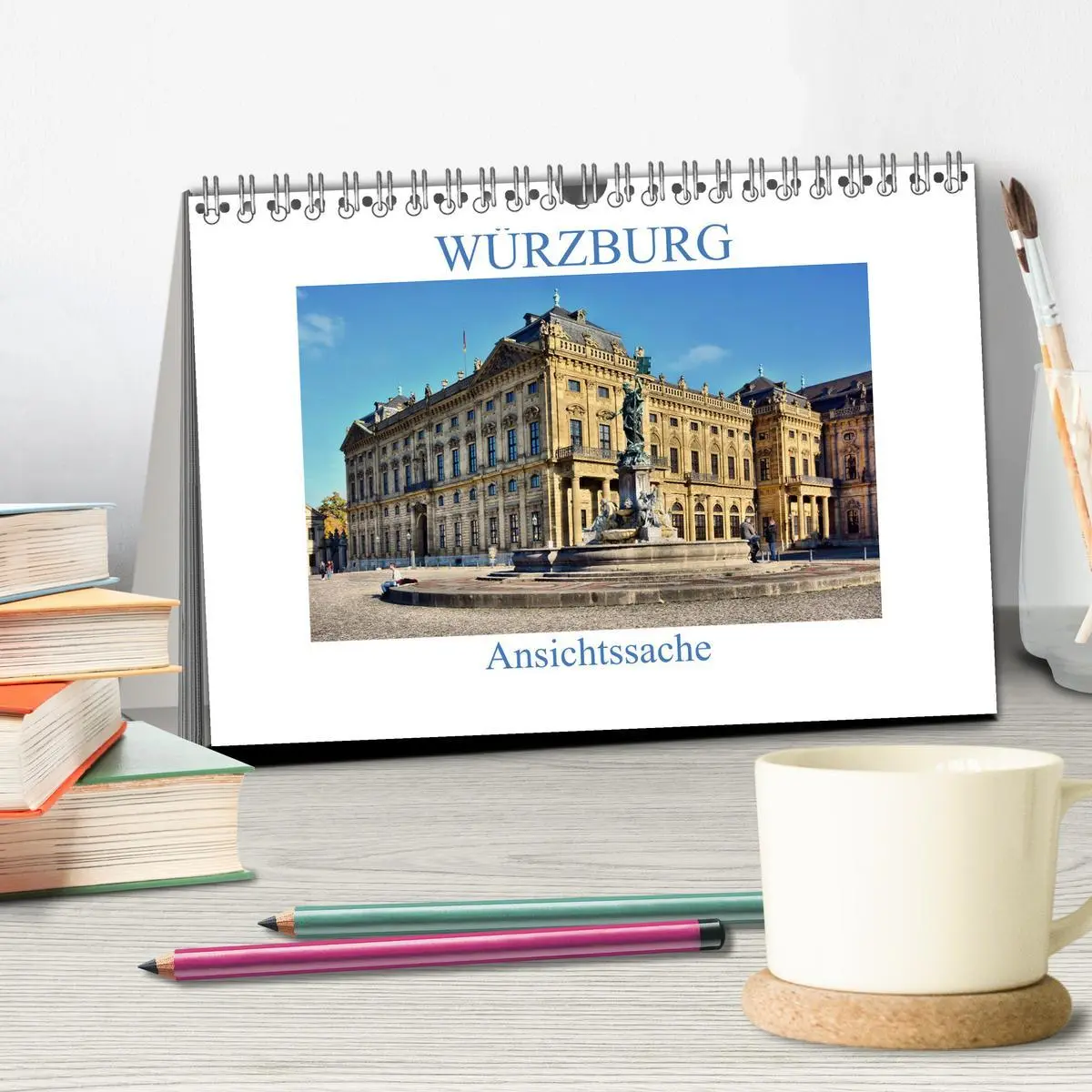 Bild: 9783457868676 | Würzburg - Ansichtssache (Tischkalender 2026 DIN A5 quer), CALVENDO...
