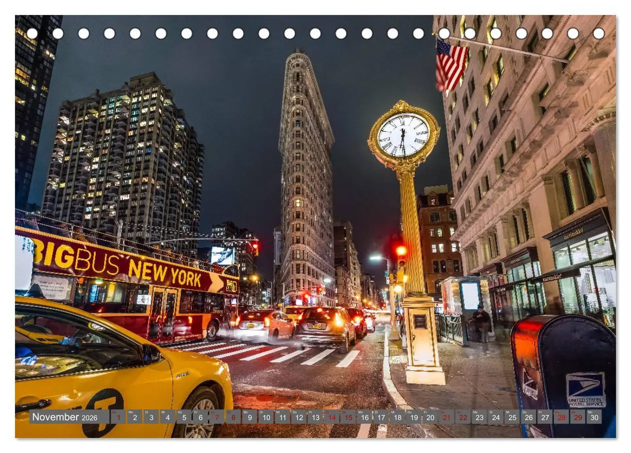 Bild: 9783457938676 | New York City Vibes (Tischkalender 2026 DIN A5 quer), CALVENDO...