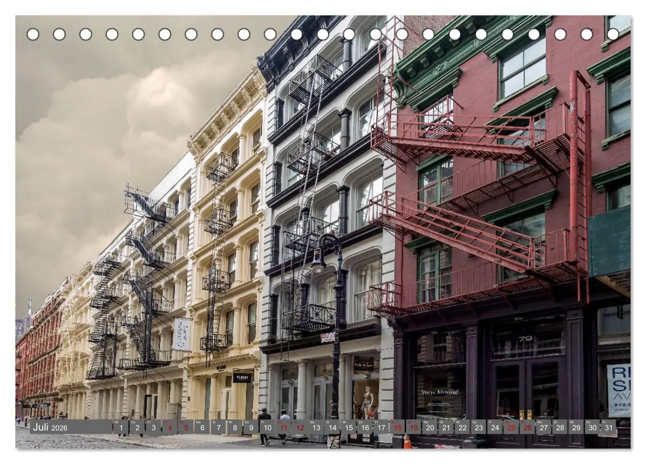 Bild: 9783457938676 | New York City Vibes (Tischkalender 2026 DIN A5 quer), CALVENDO...