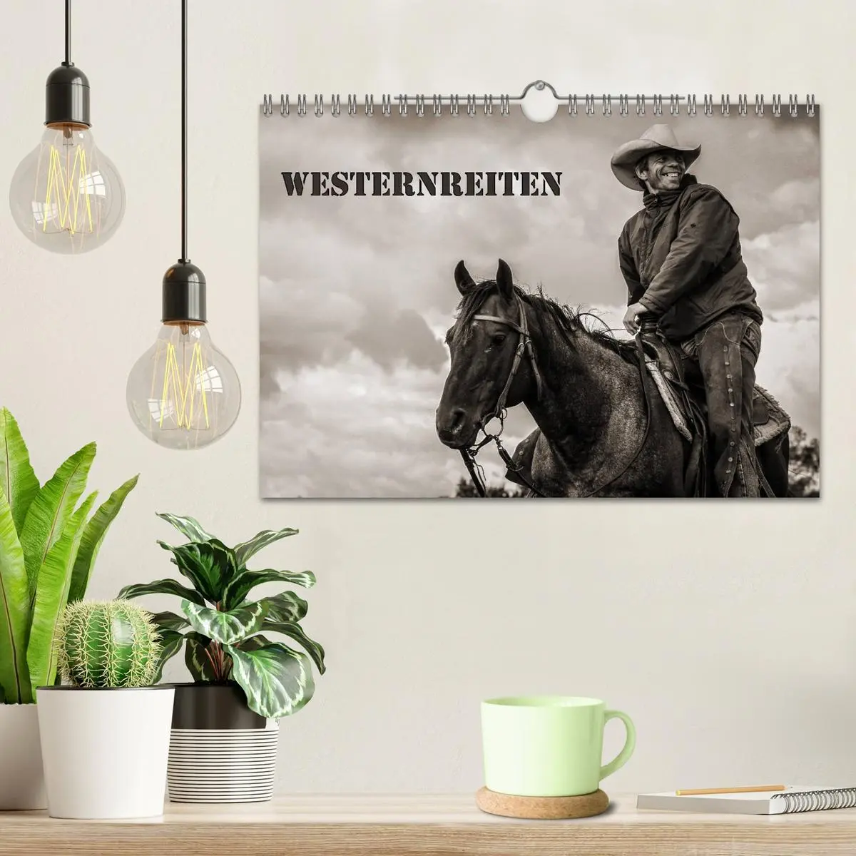 Bild: 9783516028676 | Westernreiten (Wandkalender 2026 DIN A4 quer), CALVENDO Monatskalender
