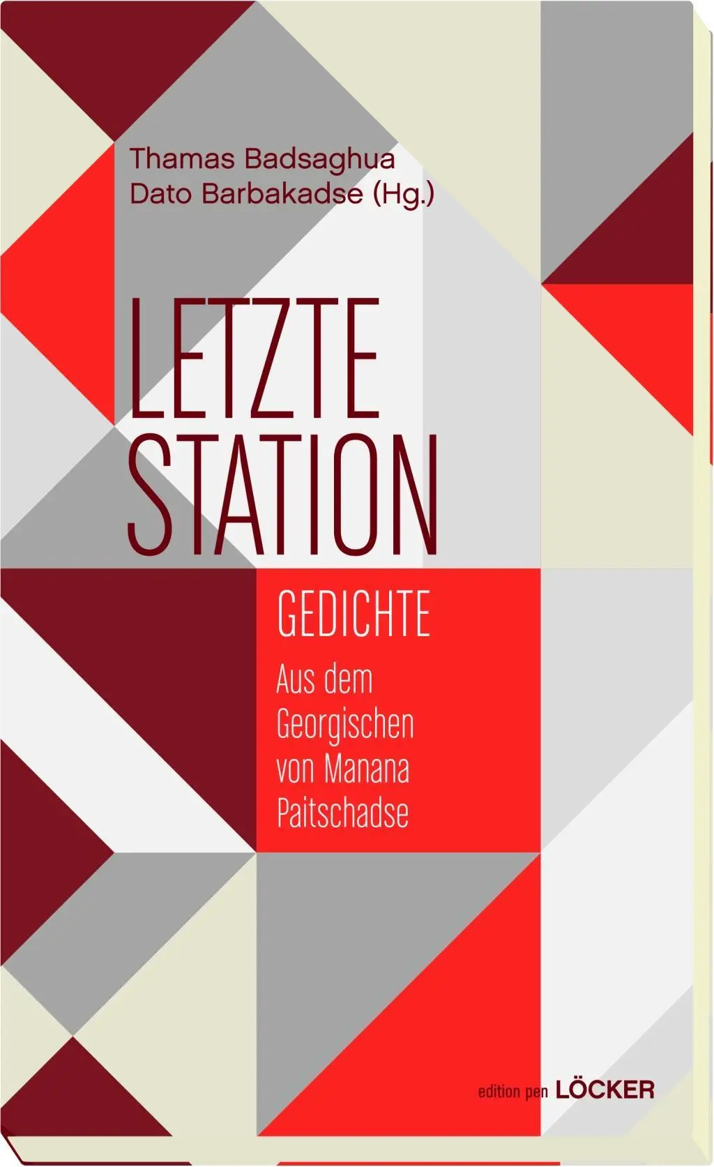 Cover: 9783854098676 | Letzte Station | Gedichte | Tamas Badsaghua | Taschenbuch | Deutsch