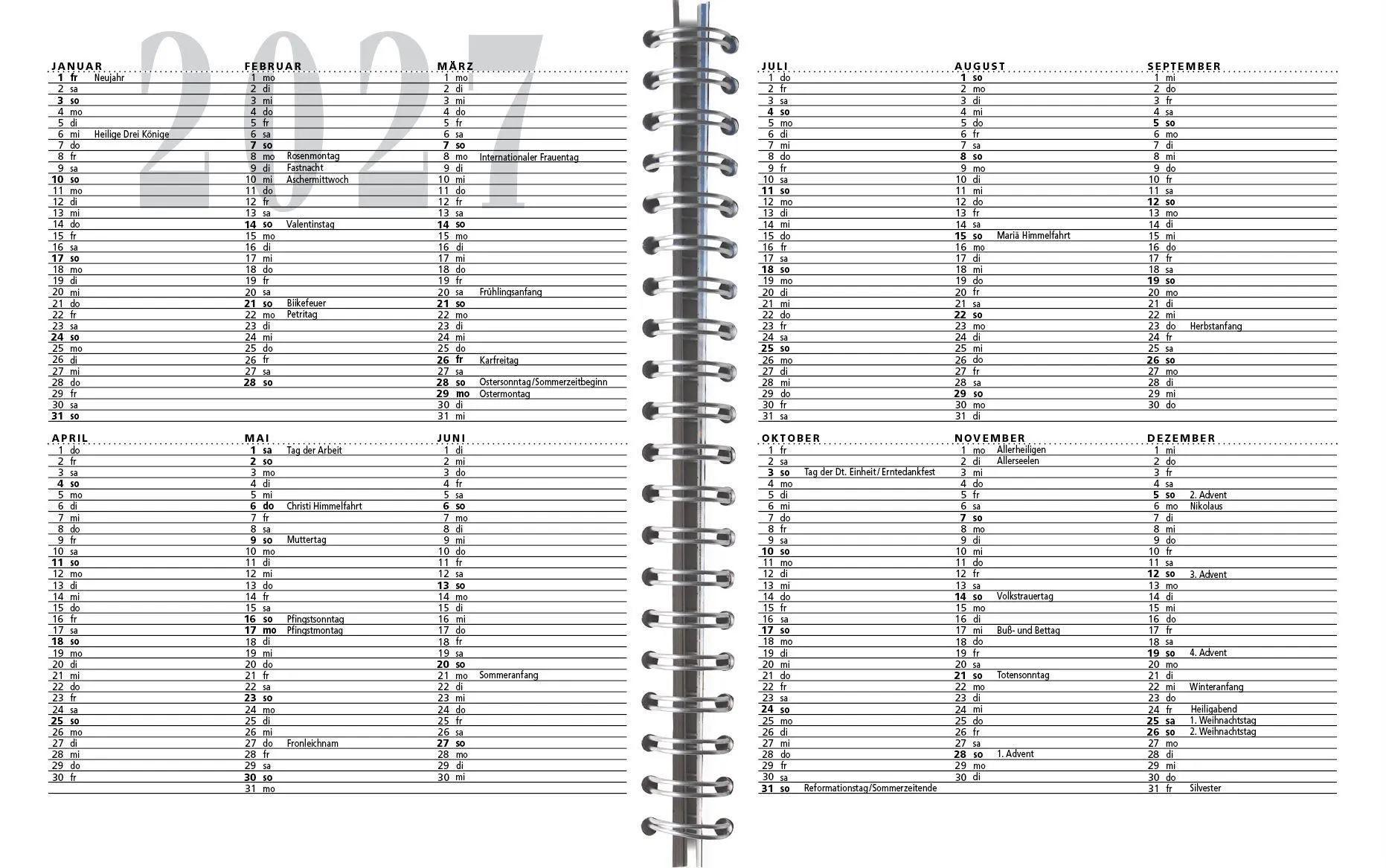 Bild: 9783944498676 | Sylt-die Insel 2027 Tischkalender | Gernot Westendorf | Kalender