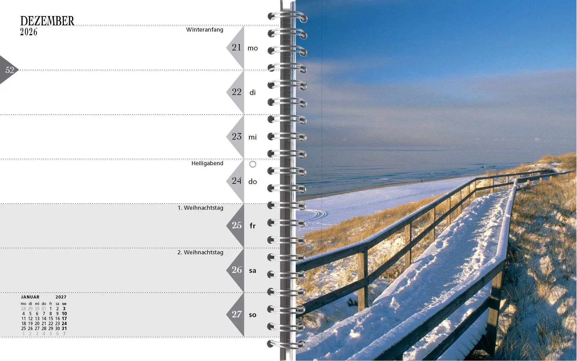 Bild: 9783944498676 | Sylt-die Insel 2027 Tischkalender | Gernot Westendorf | Kalender