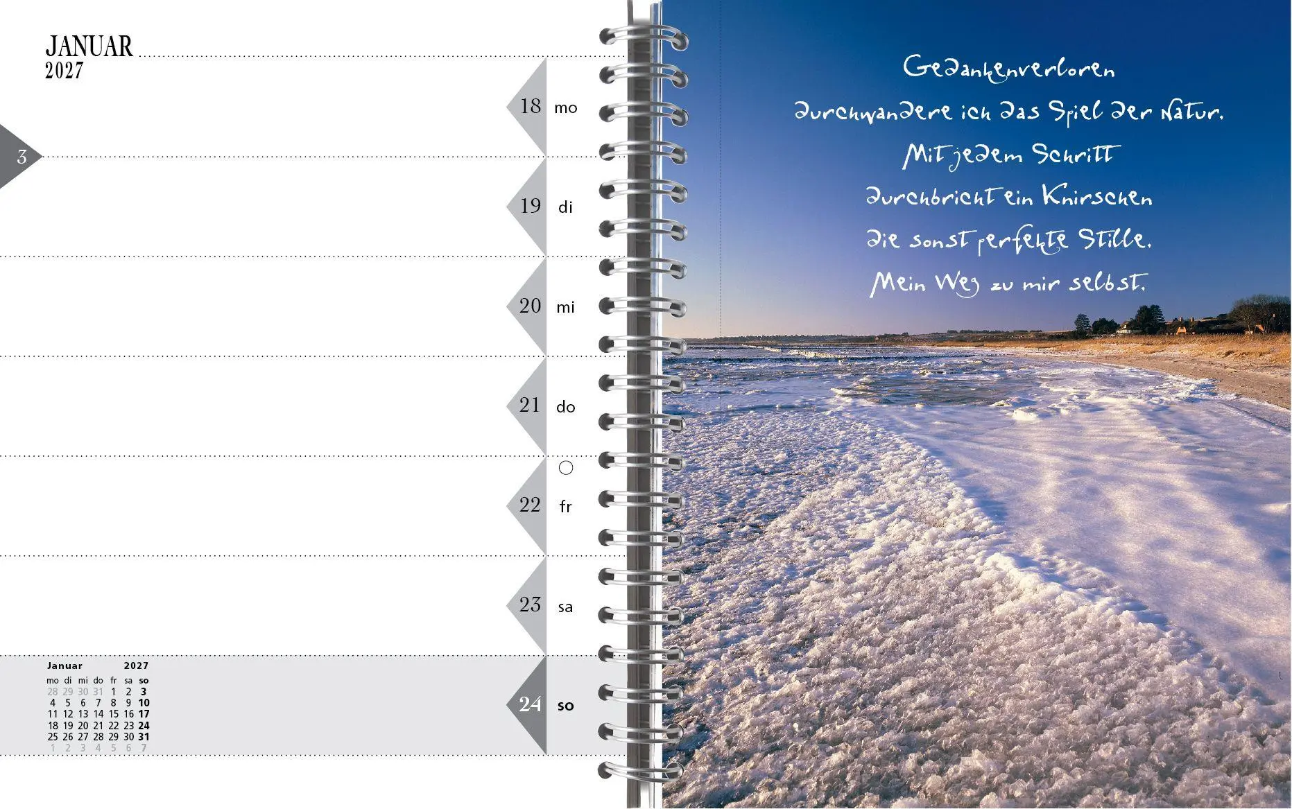 Bild: 9783944498676 | Sylt-die Insel 2027 Tischkalender | Gernot Westendorf | Kalender