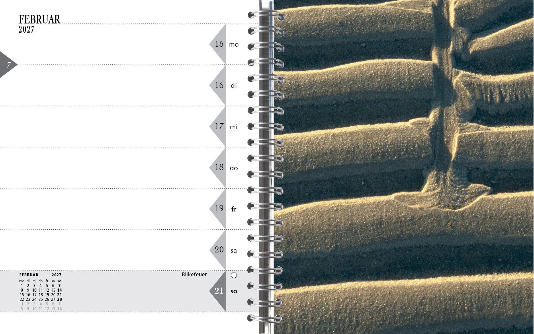 Bild: 9783944498676 | Sylt-die Insel 2027 Tischkalender | Gernot Westendorf | Kalender