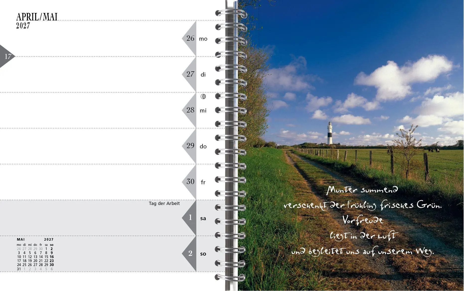 Bild: 9783944498676 | Sylt-die Insel 2027 Tischkalender | Gernot Westendorf | Kalender