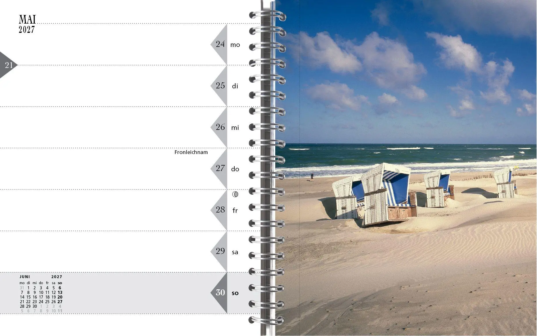 Bild: 9783944498676 | Sylt-die Insel 2027 Tischkalender | Gernot Westendorf | Kalender
