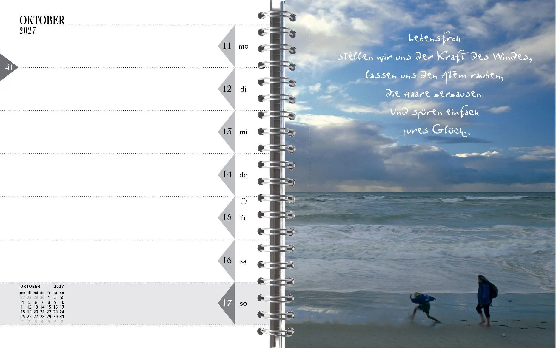 Bild: 9783944498676 | Sylt-die Insel 2027 Tischkalender | Gernot Westendorf | Kalender