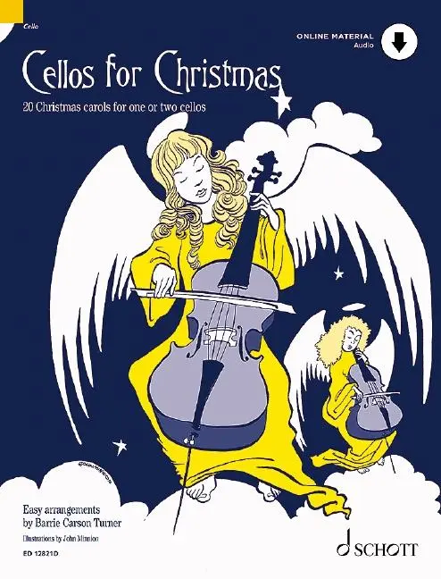 Cover: 9790220138676 | Cellos for Christmas | 20 Weihnachtslieder. 1-2 Violoncelli. | Minnion