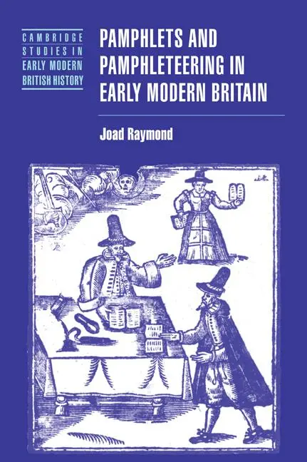 Cover: 9780521028776 | Pamphlets and Pamphleteering in Early Modern Britain | Raymond (u. a.)