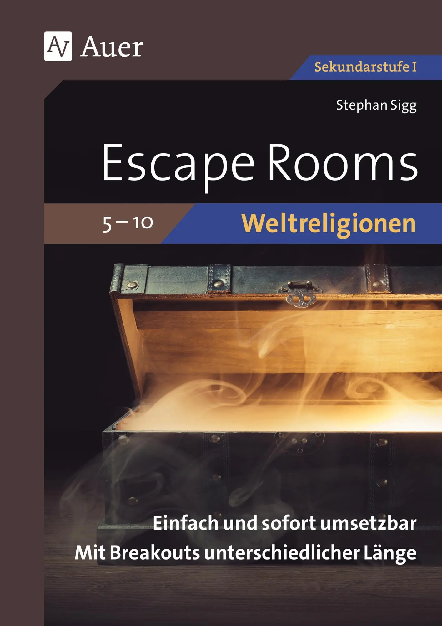 Cover: 9783403088776 | Escape Rooms Weltreligionen 5-10 | Stephan Sigg | Broschüre | 88 S.