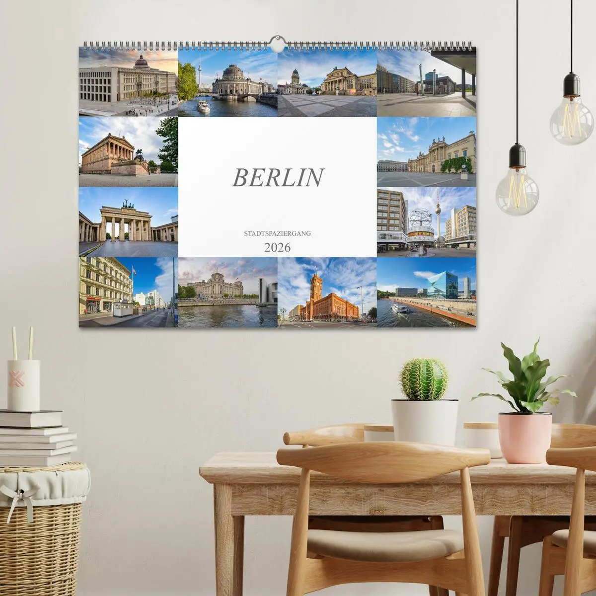Bild: 9783457618776 | Berlin Stadtspaziergang (Wandkalender 2026 DIN A2 quer), CALVENDO...