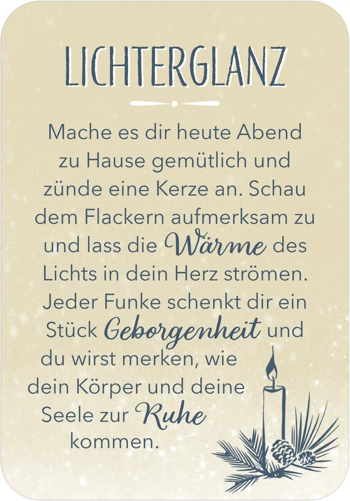 Bild: 9783845868776 | Wundervoller Advent | 24 Wohlfühlmomente | Toni Hamm | Taschenbuch