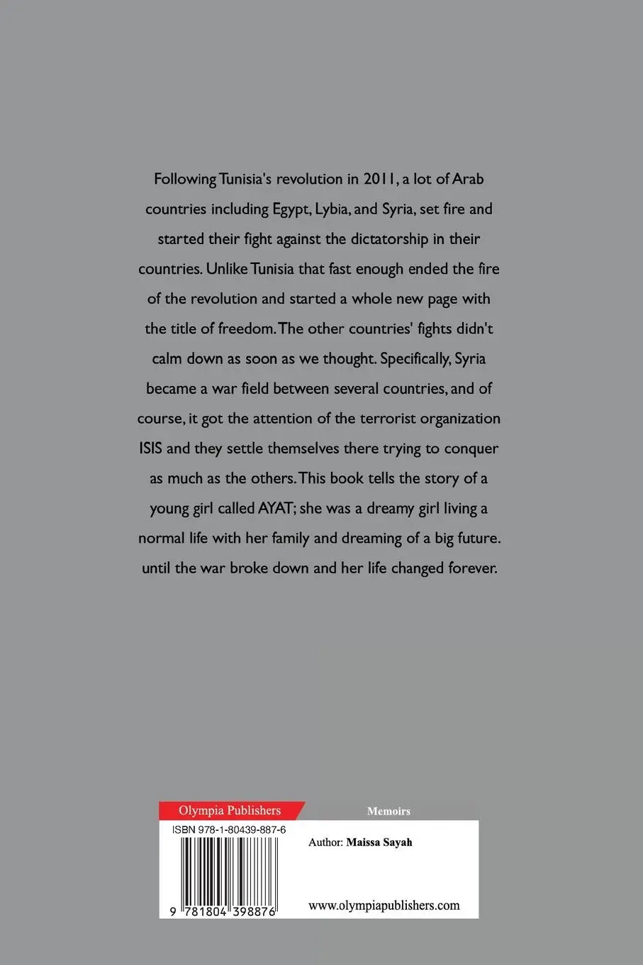 Rückseite: 9781804398876 | The Survivor | Maissa Sayah | Taschenbuch | Englisch | 2024