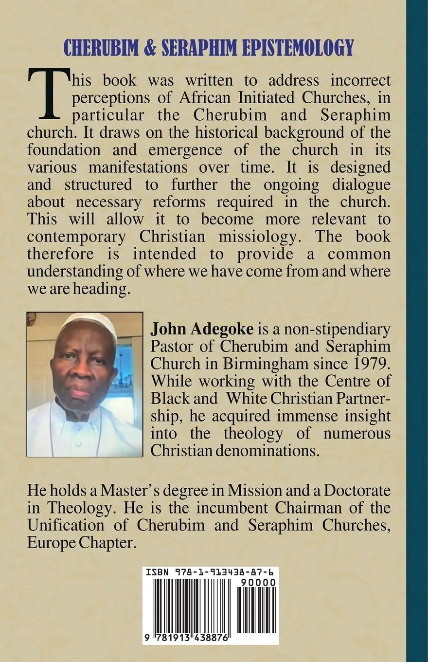Rückseite: 9781913438876 | Cherubim &amp; Seraphim Epistemology | John O Adegoke | Taschenbuch | 2025