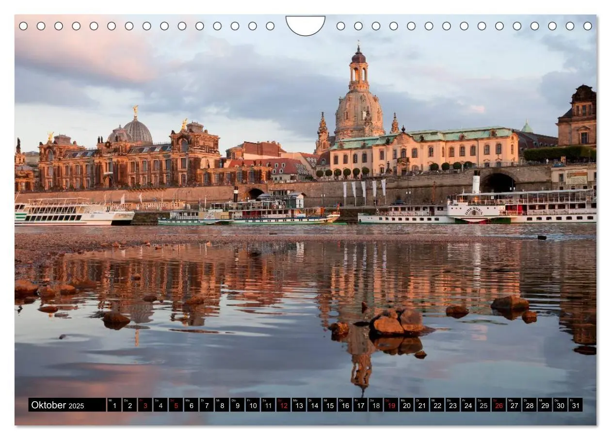 Bild: 9783435688876 | Landeshauptstadt Dresden (Wandkalender 2025 DIN A4 quer), CALVENDO...