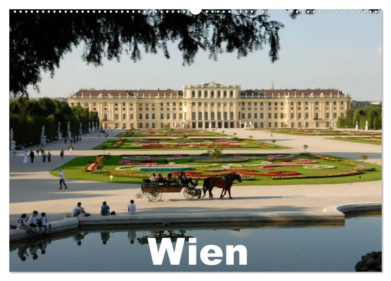 Cover: 9783435828876 | Wien (Wandkalender 2025 DIN A2 quer), CALVENDO Monatskalender | 2025