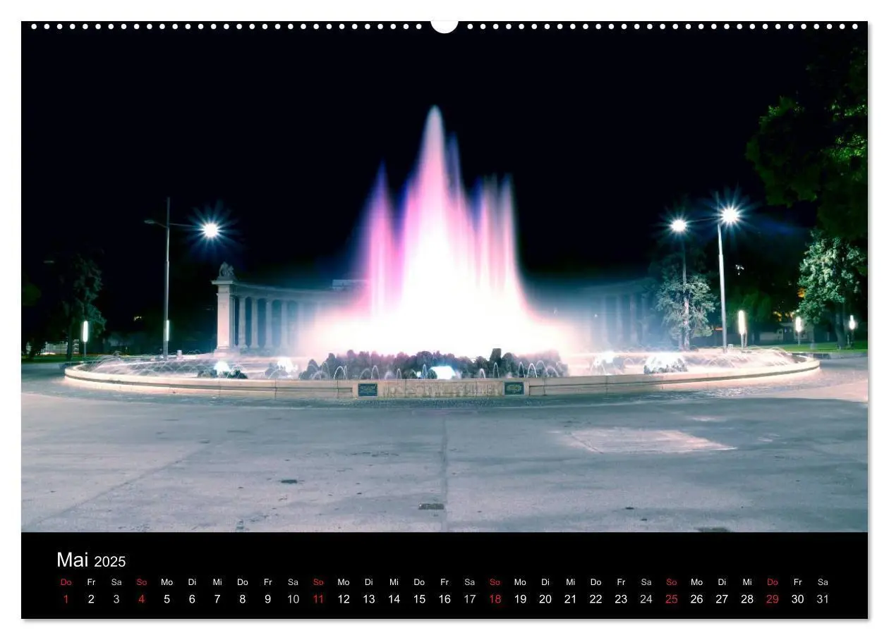 Bild: 9783435828876 | Wien (Wandkalender 2025 DIN A2 quer), CALVENDO Monatskalender | 2025